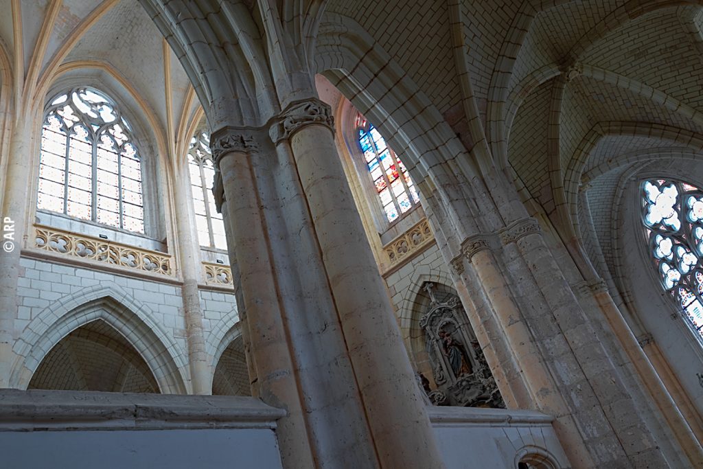La chapelle de l'Abbaye de Pontlevoy. Photo ARP