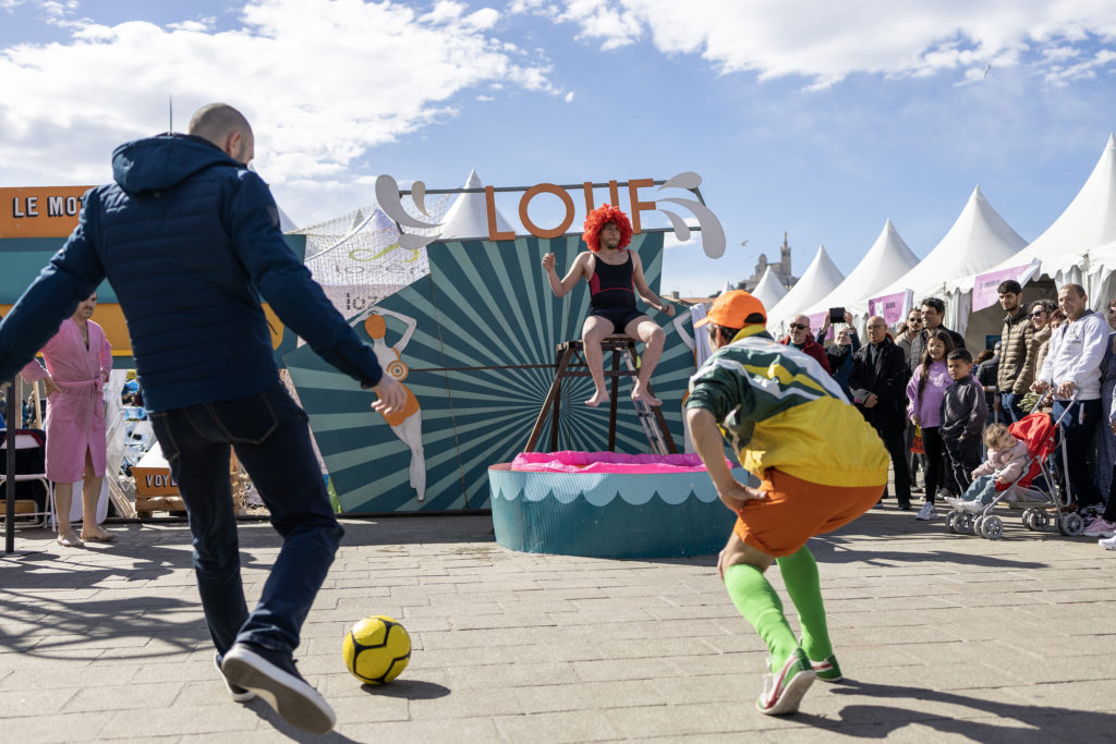 Au pays de l’Olympique de Marseille, la Kermesse du Bleymard a proposé des animations et des jeux autour du football.